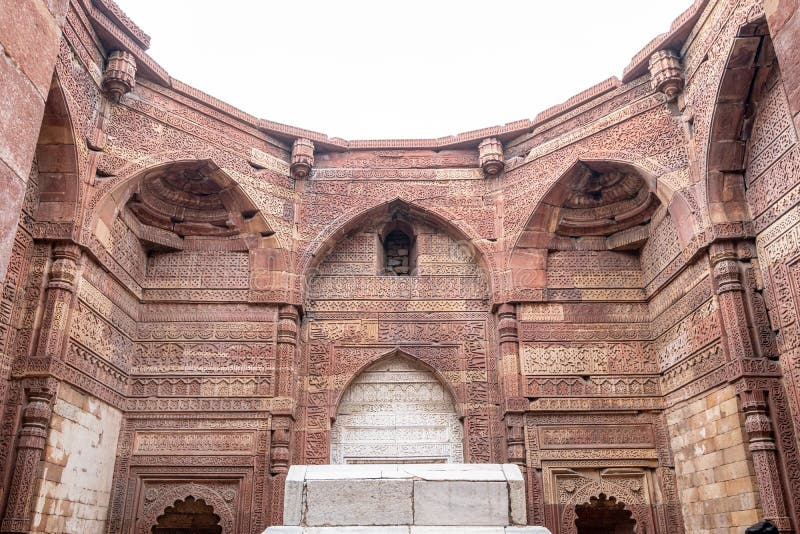 tomb of iltutmish in qutub tomb complex in new delhi, india. tomb of iltutmish in qutub tomb complex in new delhi, india