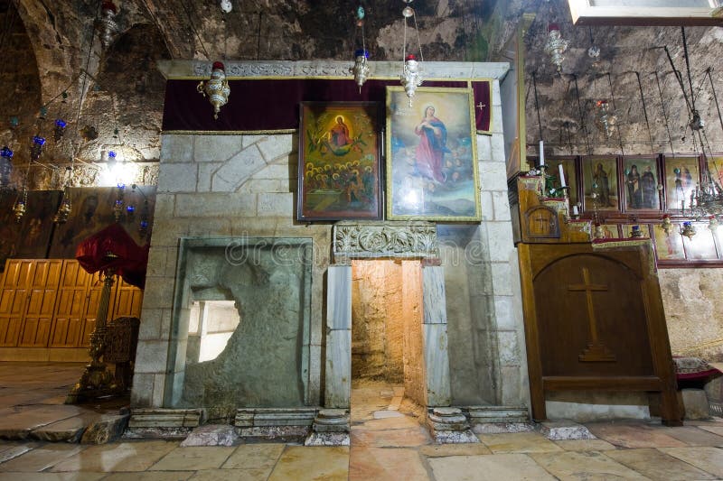 La Tombe De La Vierge Marie à Jérusalem Image stock éditorial Image