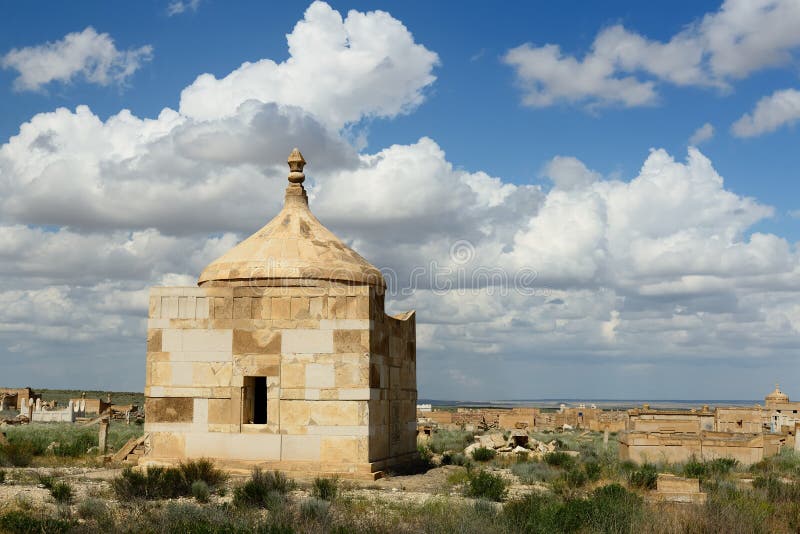 Tombs in Shopan Ata, Mangistau province, Kazakhstan