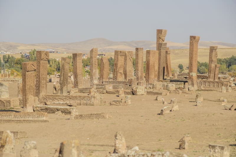 Tombstones of seljuks in Ahlat turkey