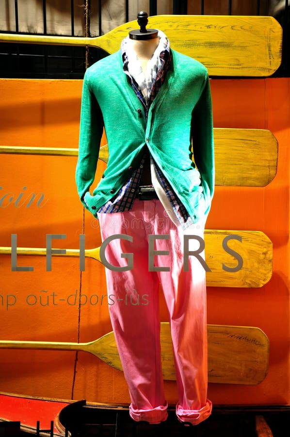 Tommy Hilfiger outlet. editorial stock image. Image of luxury