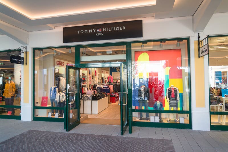 Tommy Hilfiger Kids Store in Parndorf, Austria. Editorial Photography ...