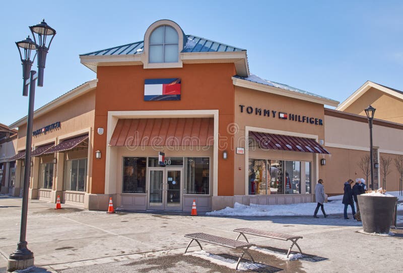 Tommy Hilfiger outlet. editorial stock image. Image of luxury