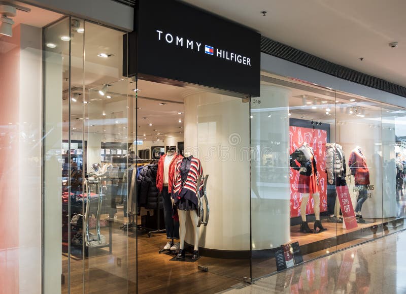 Tommy Hilfiger Outlet in Hong Kong Editorial Photography - Image