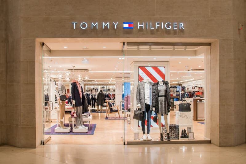 Tommy Hilfiger Store in Paris, France, Editorial Image - Image of ...