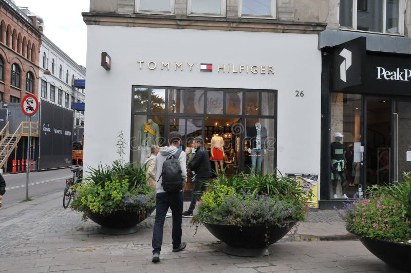 Tommy Hilfiger Storeon Strieget in Copenhagen Denmark Editorial Stock Photo  - Image of kobenhavn, business: 185776173