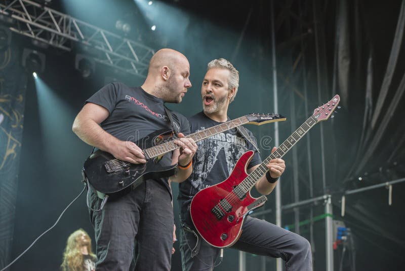 Ton Rots, Soilwork (dag 2) royalty-vrije stock afbeeldingen Ton Rots, Soilwork (dag 2) royalty-vrije stock afbeeldingen