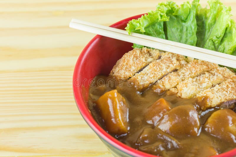 Tonkatsu, Japanese Pork Cutlet, Japanese Deep-fried Pork Curry Rice