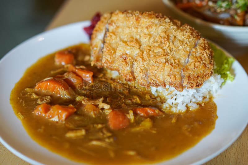 Tonkatsu, Japanese Pork Cutlet, Japanese Deep-fried Pork Curry Rice