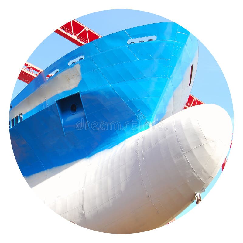 Tonnage Steel Ship is Under Construction in Shipyard, Shipbuilding