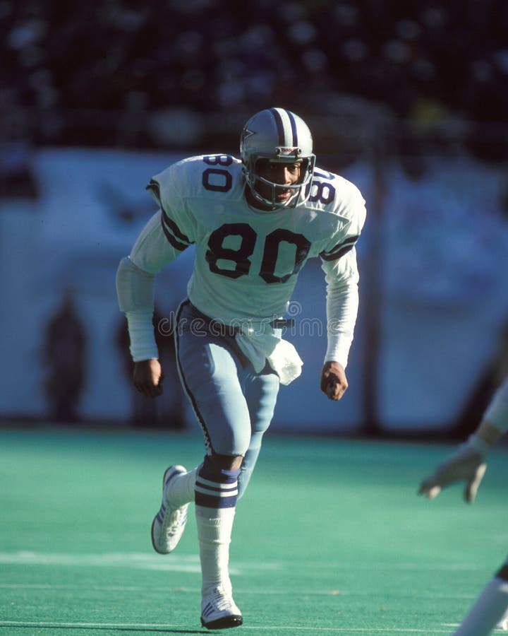 Dallas Cowboys WR Tony Hill, #80. (Image taken from color slide.)