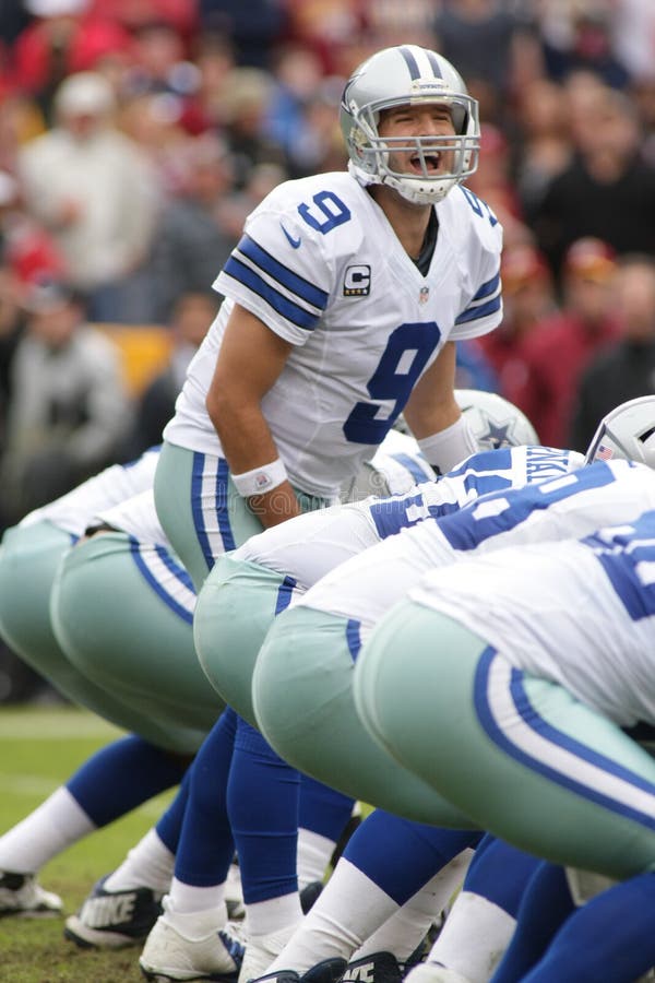 Dallas Cowboys quarterback Tony Romo.  Image taken from color slide