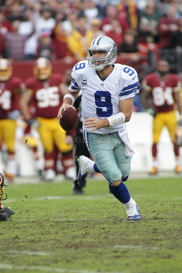 Tony Romo Quarterback for the Dallas Cowboys in game action during a regular NFL game. Tony Romo Quarterback for the Dallas Cowboys in game action during a regular NFL game.