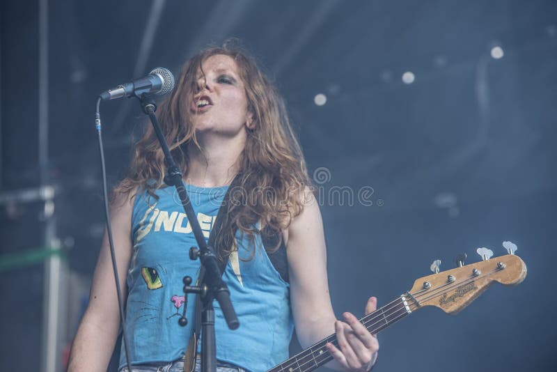 Tony skała, Deathcrush (dzień 1) obrazy stock