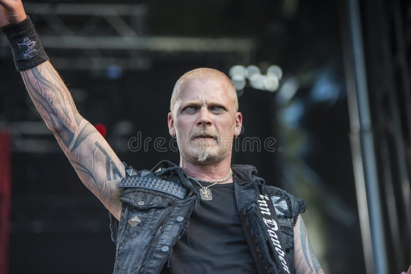 Tony skała, Kampfar (dzień 3) zdjęcia stock