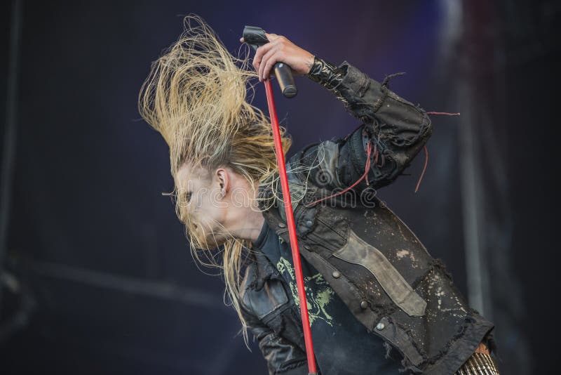 Tony skała, Kampfar (dzień 3) zdjęcia stock