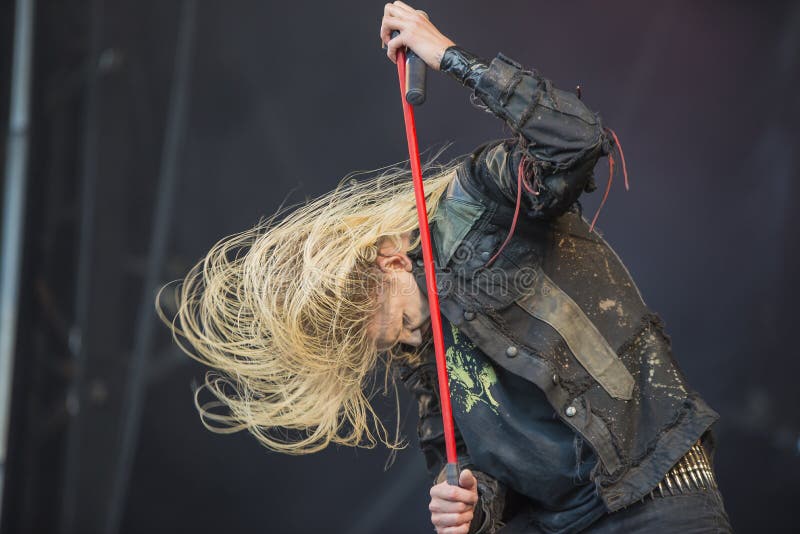 Tons of Rock, Kampfar (dzień 3) zdjęcia stock