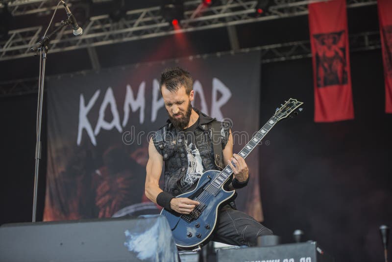 Tony skała, Kampfar (dzień 3) fotografia stock