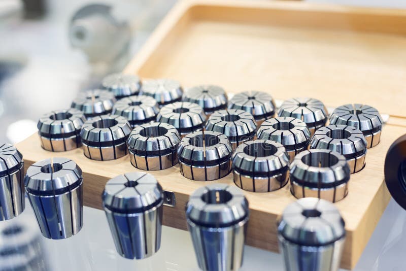 Tool Holder. Modern Metalcutting Lathe. Stock Image Image of iron