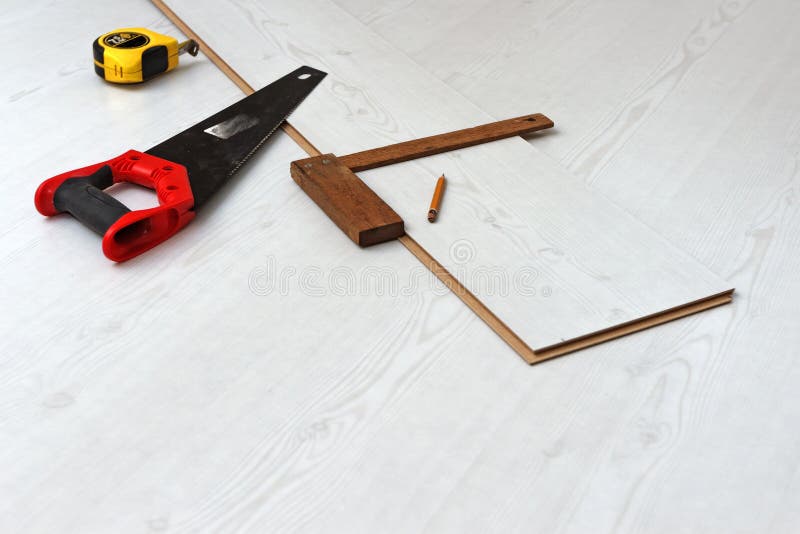 Tools for Cutting Laminate Floor Board Stock Photo Image of blade, cutting 64921828