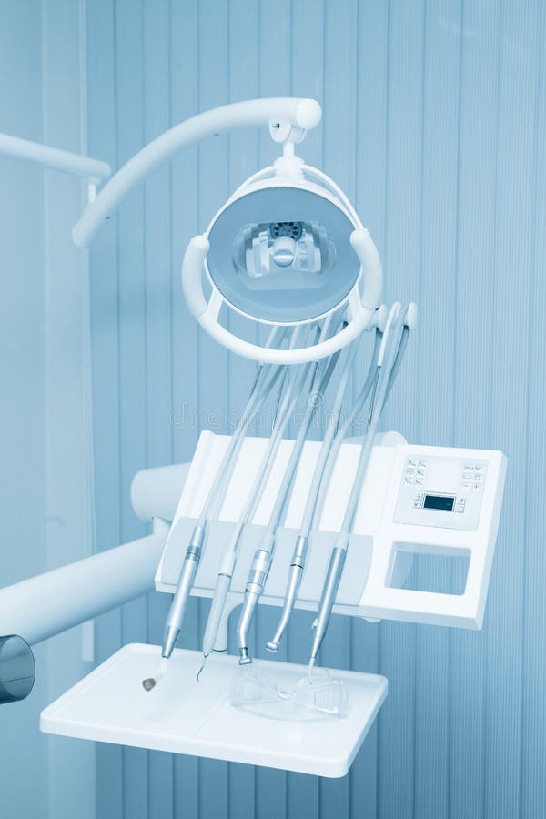 Dentist Blue Background with Tooth and Stethoscope Stock Photo Image of tooth, lights 239124918