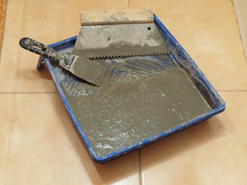 Of tools for laying ceramic tile