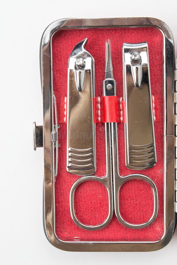 Tools of a manicure set stock photo. Image of macro, object 51093650