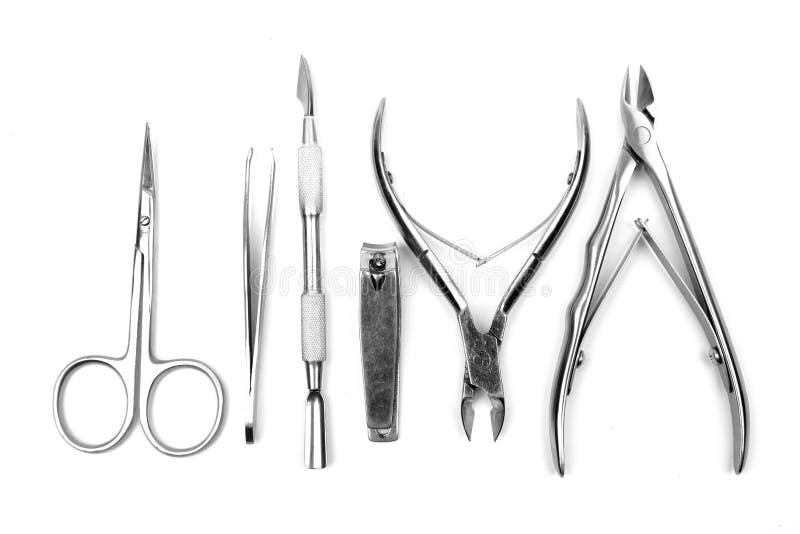 Manicure Tool Set stock image. Image of background, grooming 2436485