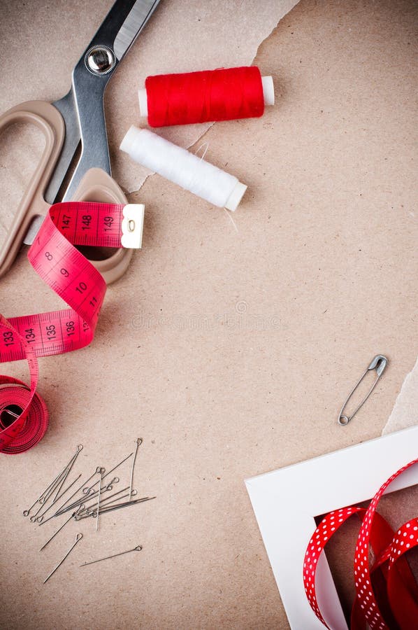 Tools for Sewing and Handmade Stock Image Image of color, fashion