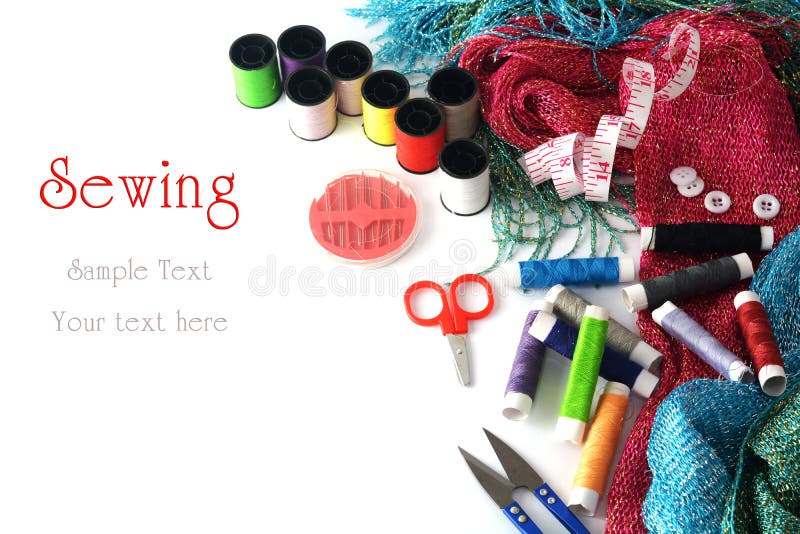 Tools for Sewing and Handmade Stock Photo Image of handmade, craft