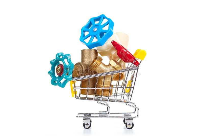 Tools in shopping cart stock photo. Image of commercial 48009000