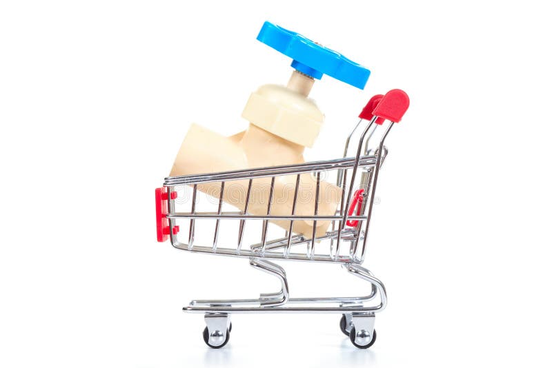 Tools in shopping cart stock photo. Image of commercial 48009000