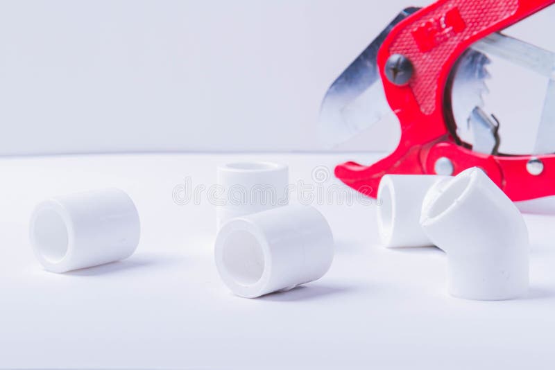 Tools for Soldering Water Pipes. Pipe Elements and Tools for Connecting