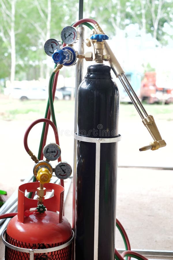 Gas Welding Setup LPG,Oxygen Cylinder Torch Set Review And Function ...