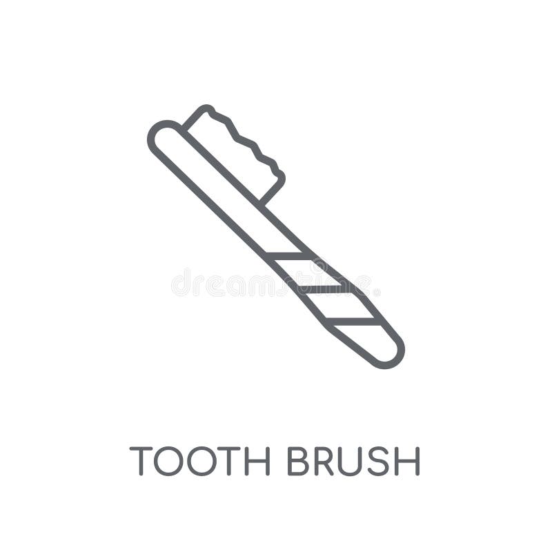 Tooth Brush linear icon. Modern outline Tooth Brush logo concept