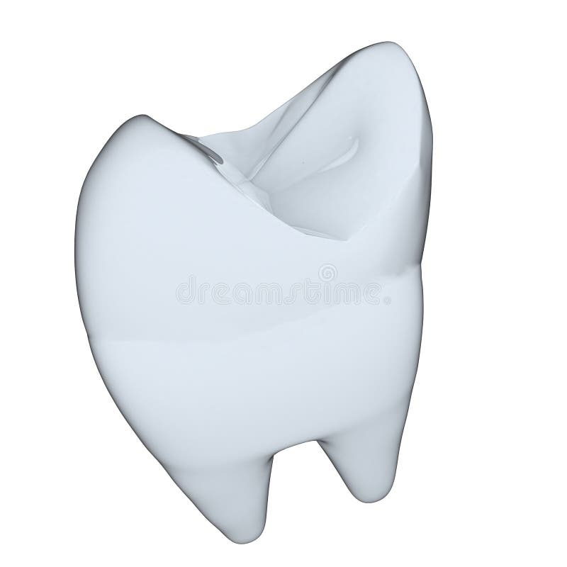 Tooth. 3d illustration vector illustration