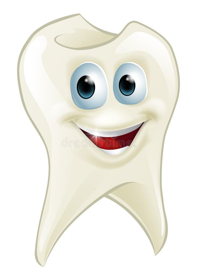 Tooth man stock illustration Tooth man stock illustration