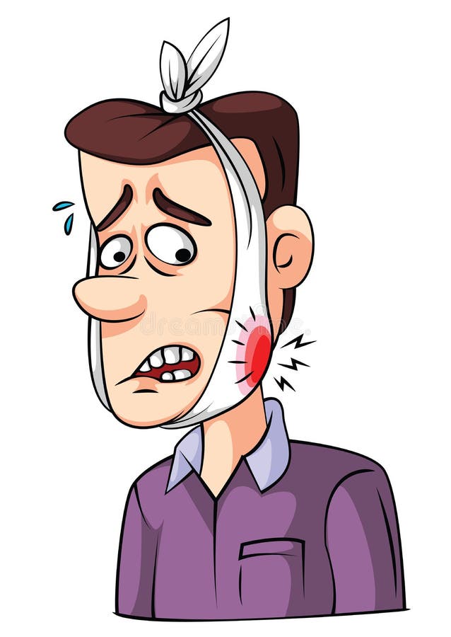 Toothache Sick Stock Vector - Image: 47880184