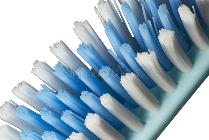 Toothbrush extreme macro royalty free stock images