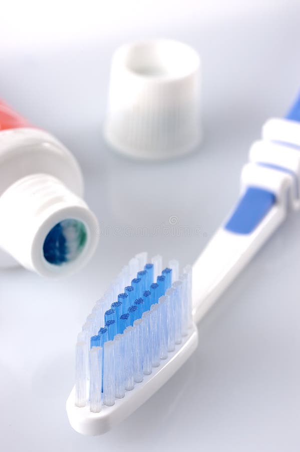 Toiletries (toothbrush, Soap, Towel) Stock Photo Image of blue, soap