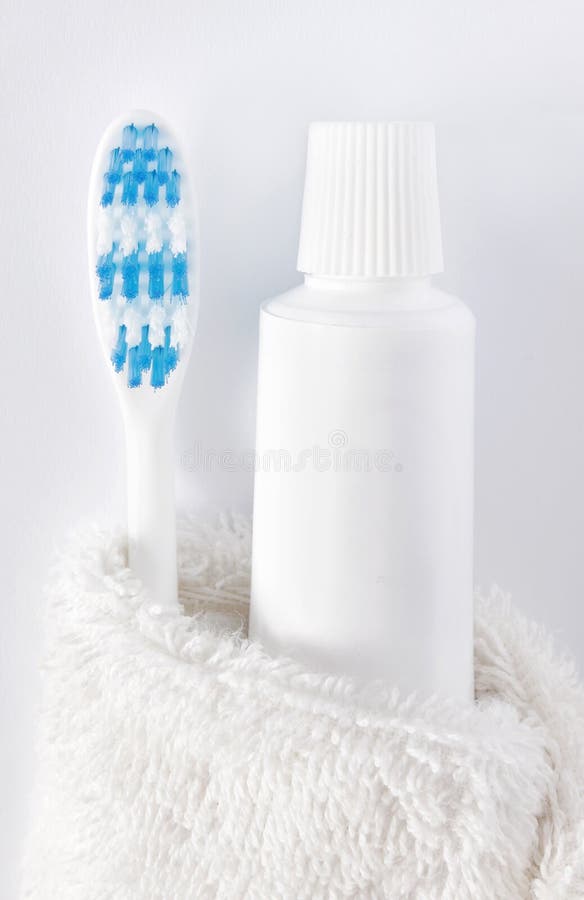 Toothbrush and toothpaste