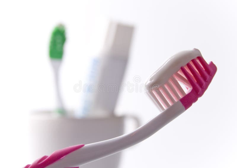 Toothbrushe and toothpaste