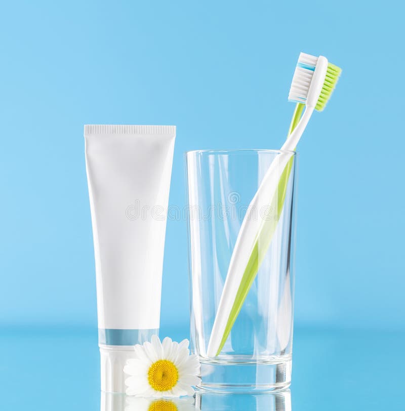 Toothpaste and Toothbrushes Stock Photo Image of routine, morning