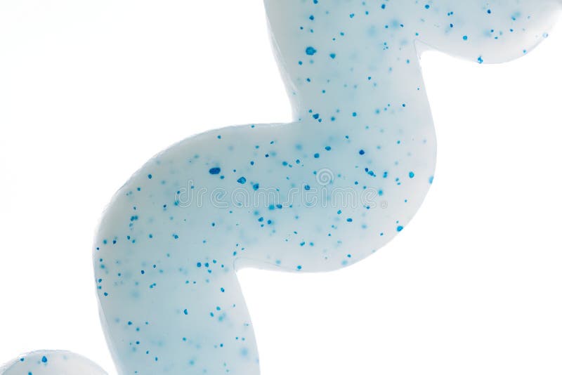 Toothpaste Swirl stock image. Image of shape, medicine 5221579