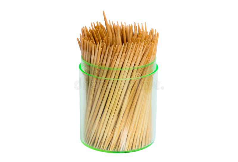 Toothpicks in box.