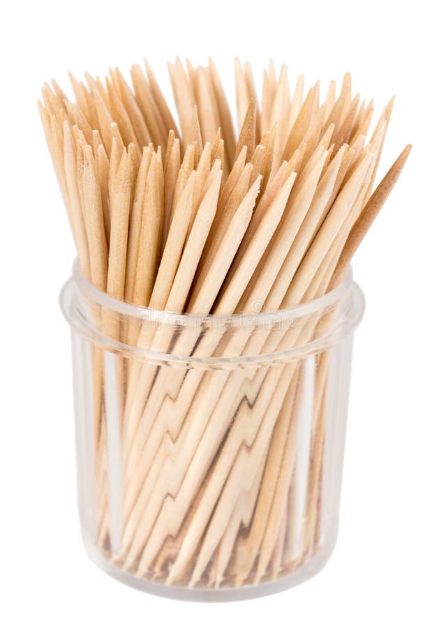 Toothpicks En El Fondo Blanco Imagen de archivo Imagen de nadie, agitador 124159129