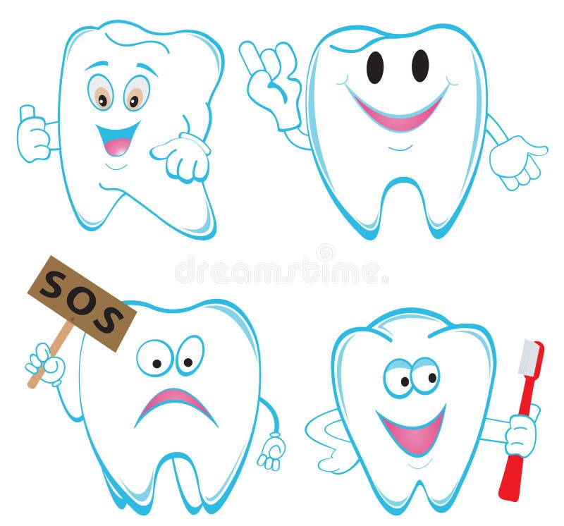 Tooths stock illustration