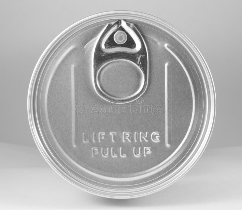 Top of aluminum can stock image. Image of summer, object 183513945