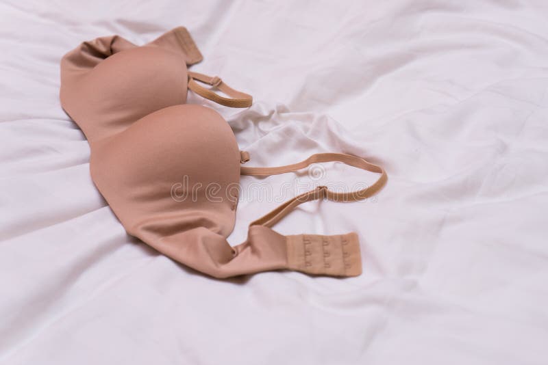 The top bra on bed stock photo. Image of bras, size - 104054928