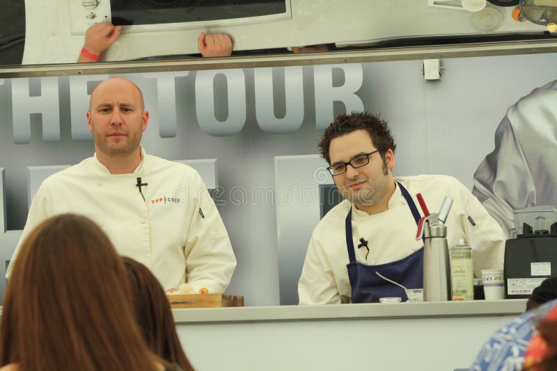 Download Top chefs on tour editorial photo. Image of angeles, chefs - 14828761